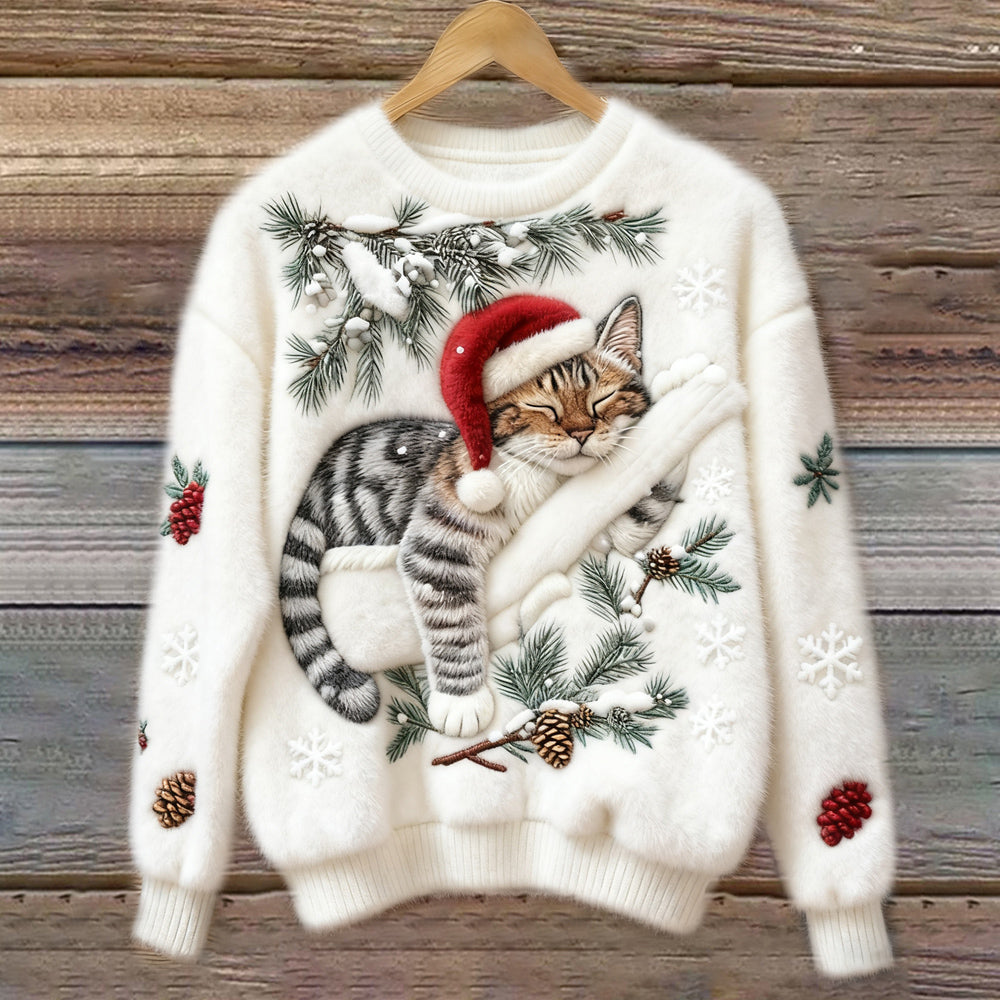 Weihnachtlicher Katzenpullover™