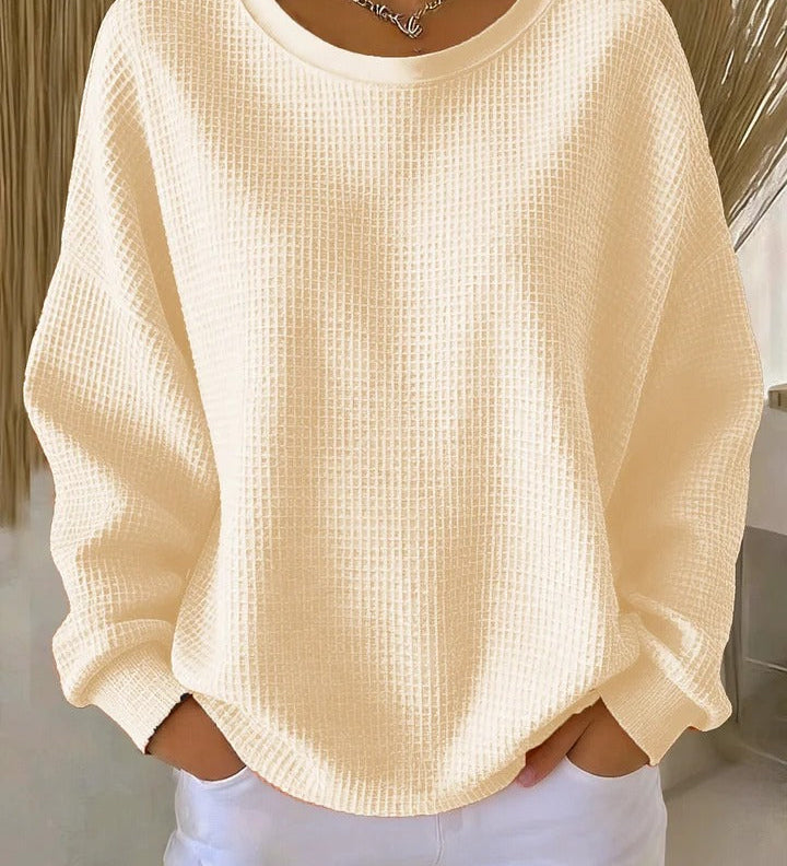 Elora - Texturiertes Sweatshirt