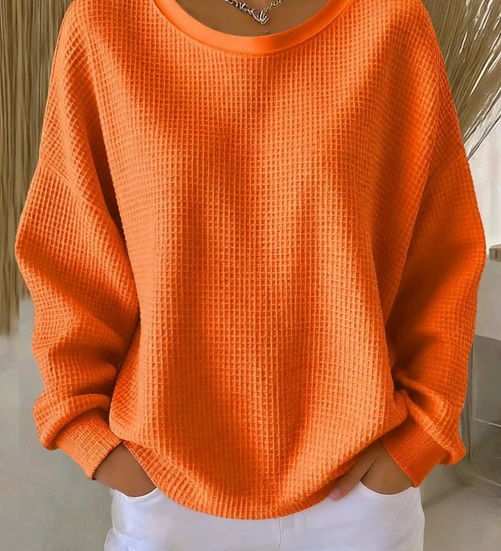 Elora - Texturiertes Sweatshirt für Damen