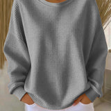 Elora - Texturiertes Sweatshirt