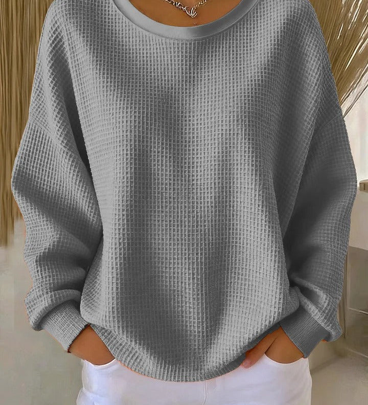 Elora - Texturiertes Sweatshirt für Damen