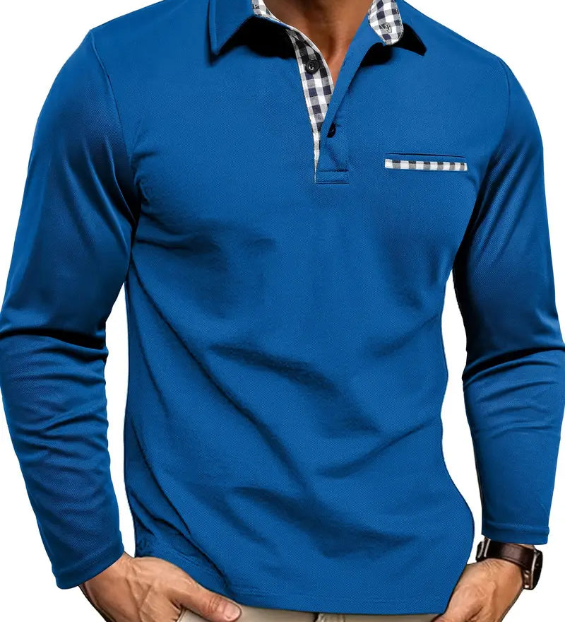 Willem - Poloshirt mit langen Ärmeln