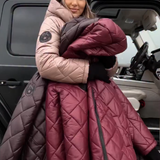 Selina - Elegante gesteppte Daunenjacke mit Kapuze