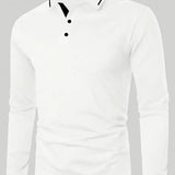 MICHAEL - Elegantes Langarm-Polo