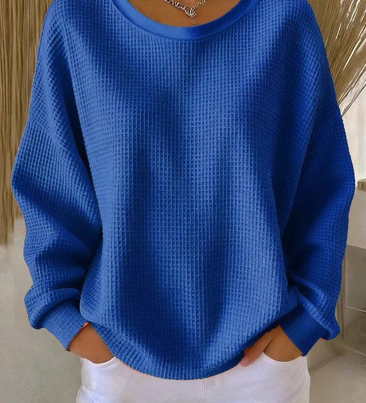 Elora - Texturiertes Sweatshirt für Damen