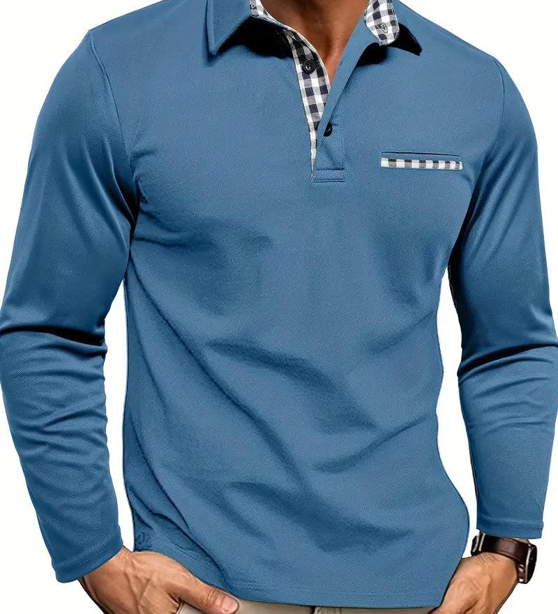 Willem - Poloshirt mit langen Ärmeln