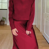 STELLA – Elegantes Set mit Rock und langärmeligem Oberteil