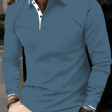 MICHAEL - Elegantes Langarm-Polo