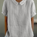 NICOLE  - Elegantes Baumwollhemd