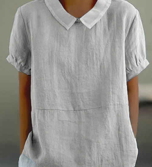 NICOLE  - Elegantes Baumwollhemd