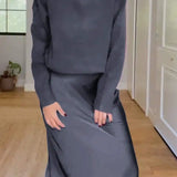 STELLA – Elegantes Set mit Rock und langärmeligem Oberteil