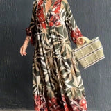 ANNA - Lockeres Kleid mit Aufdruck