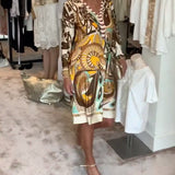 MARIANNE - Kleid mit Vintage-Print