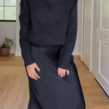 STELLA – Elegantes Set mit Rock und langärmeligem Oberteil