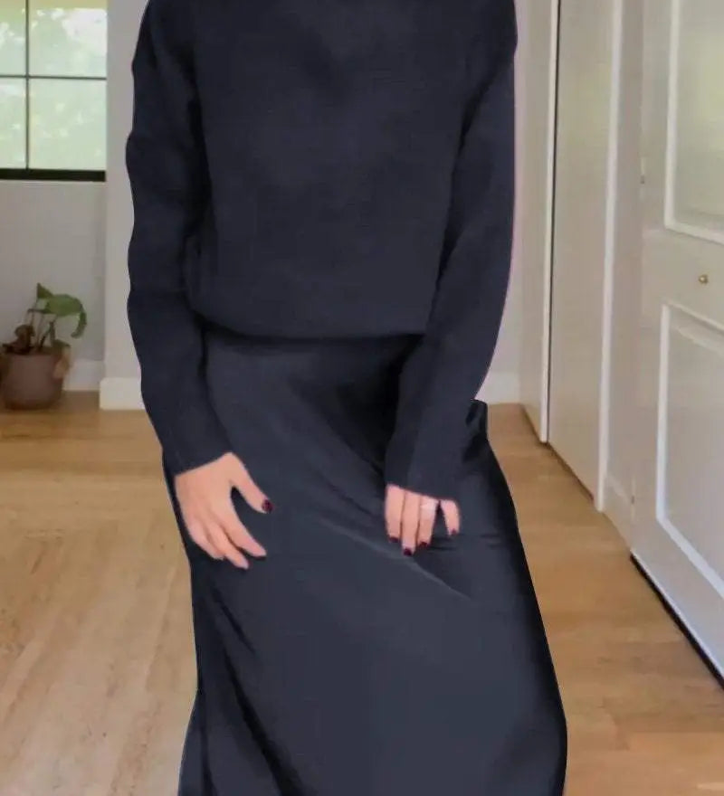 STELLA – Elegantes Set mit Rock und langärmeligem Oberteil