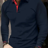 MICHAEL - Elegantes Langarm-Polo