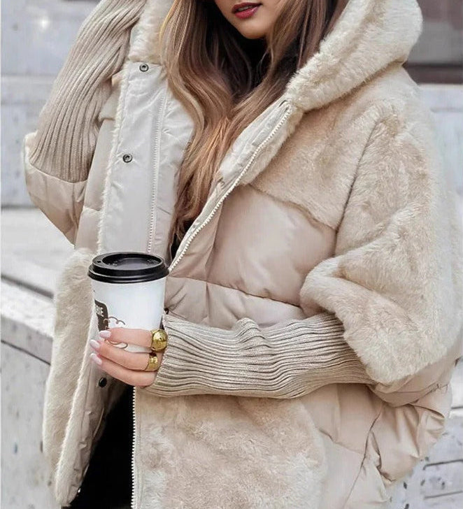 LENA - Stylische Daunenjacke mit Kapuze