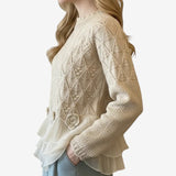 Grace - Strukturierter Pullover