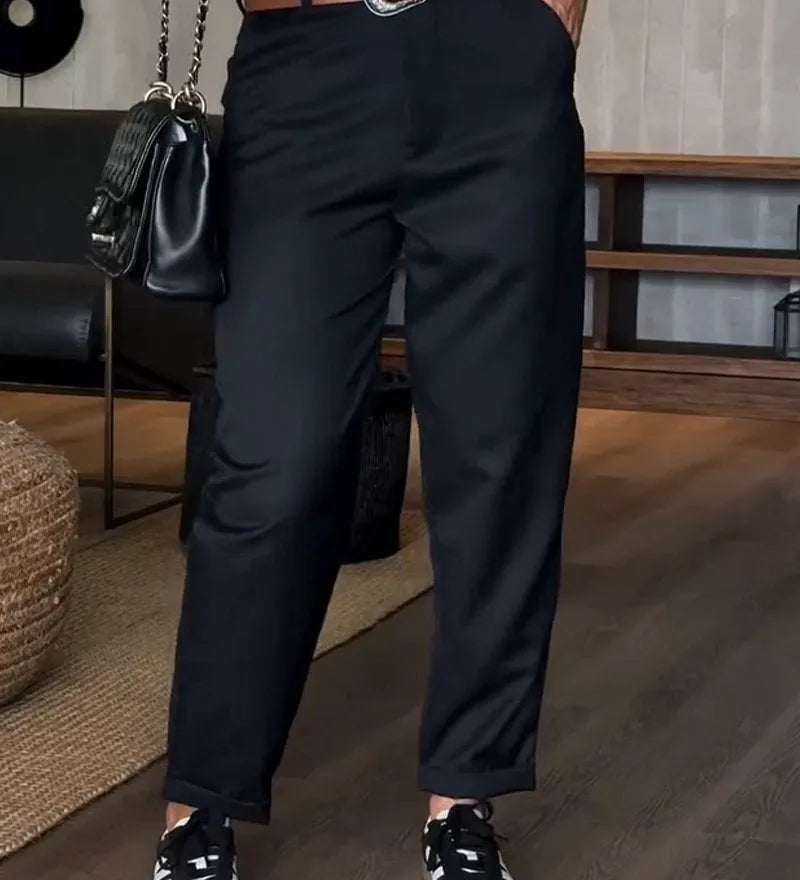 MATHILDA - STREIFEN ANZUGHOSEN