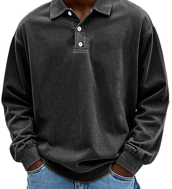 MANUEL - Vintage Hemd mit langen Ärmeln