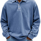 MANUEL - Vintage Hemd mit langen Ärmeln