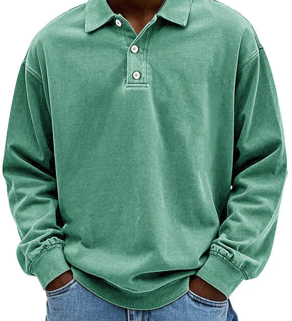 MANUEL - Vintage Hemd mit langen Ärmeln