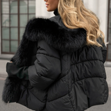 Dora - Pufferjacke mit Kunstfell