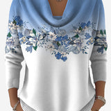 Taliah - Vintage Blumenpullover