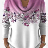 Taliah - Vintage Blumenpullover